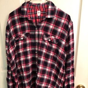 GAP plaid XL Button up